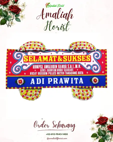 Papan Bunga Ucapan Selamat Bode Lor